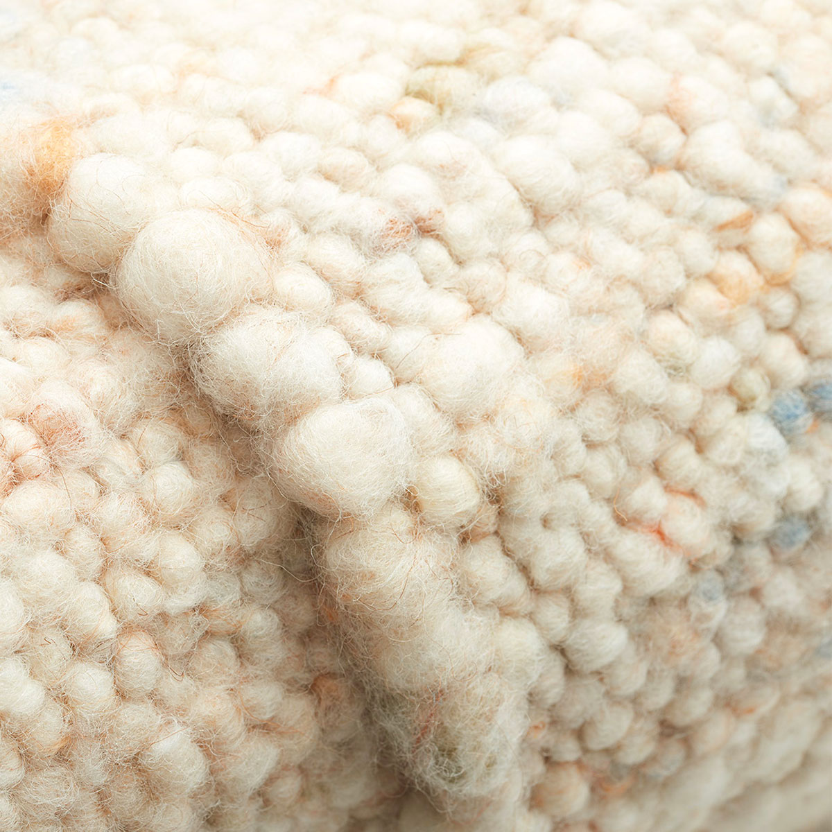 ONN woolen rug natural detail