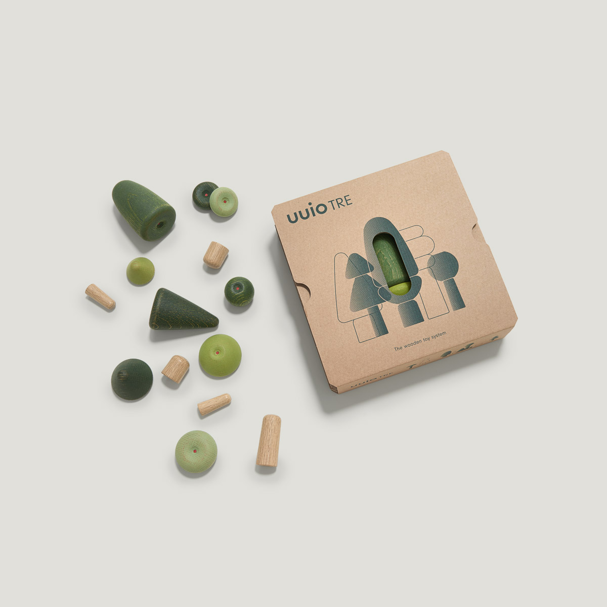 TRE wooden toy packaging